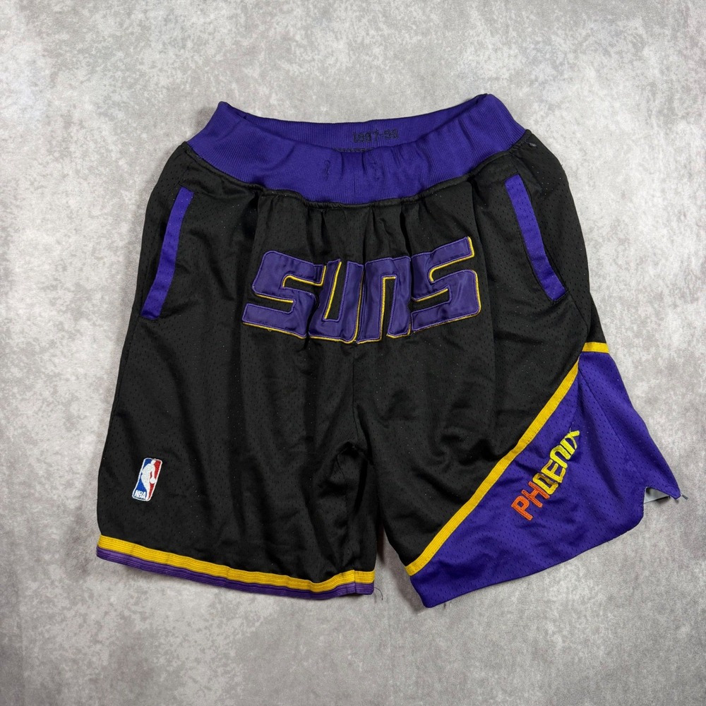 Just Don Phoenix Suns 1997-98 Retro Basketball Shorts Mens M Basketball Shorts